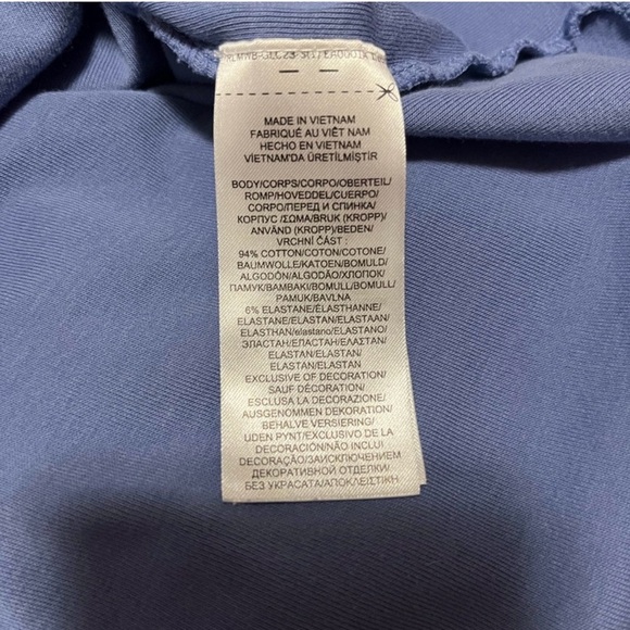 Lauren Ralph Lauren Short Sleeve Stretch Cotton Crewneck Tee Size L - Picture 8 of 8